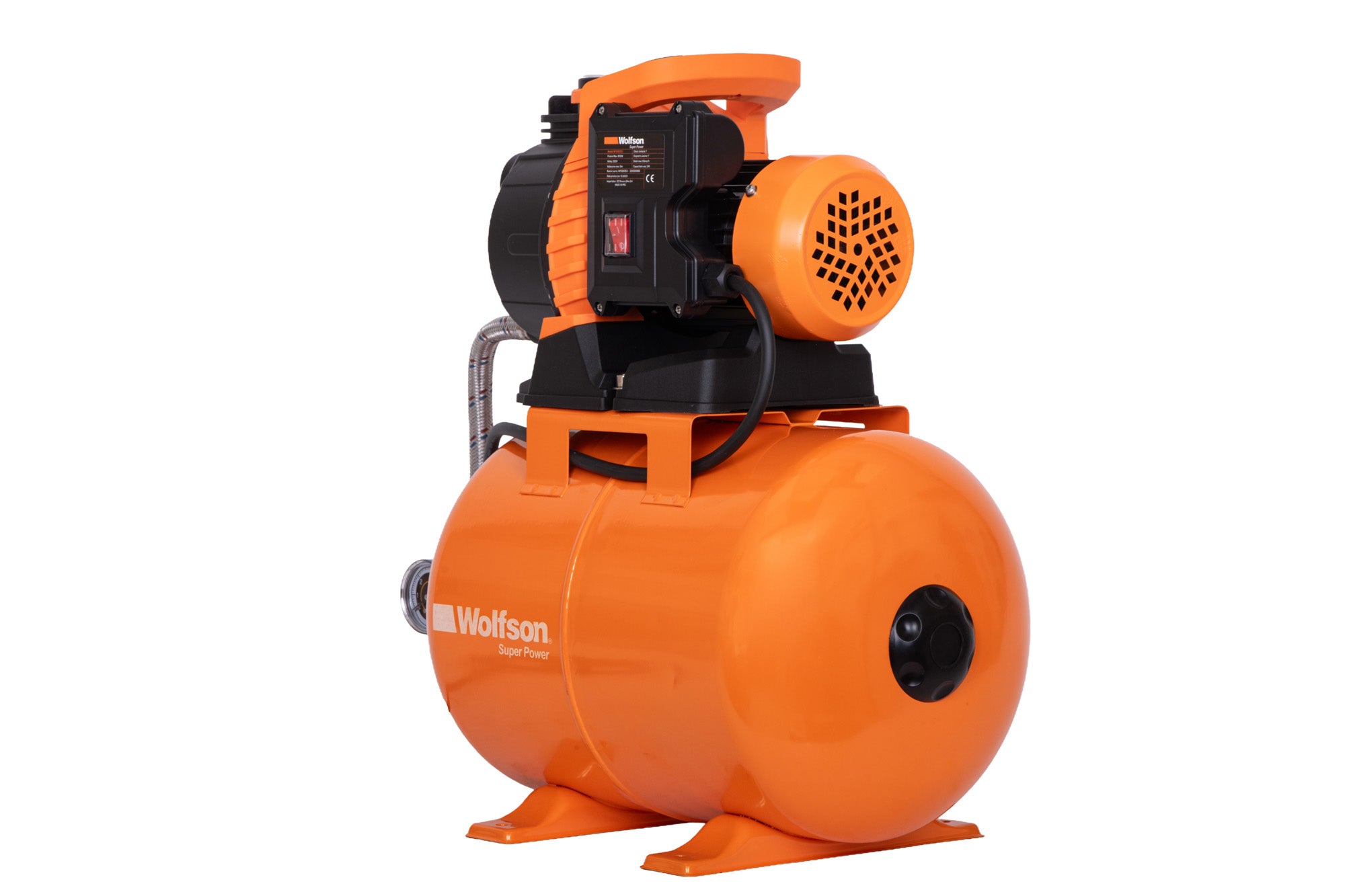 PREMIUM　WATER　Famfit Hidrofor Wolfson - cap PLASTIC, 24L - 800W-3C - Resigilat – Atomico