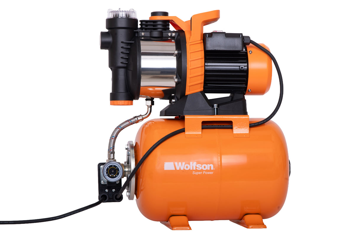 Hidrofor Wolfson cap INOX, 900W, 24L, 5, atomico.ro