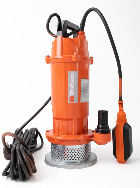 Pompe Submersibile Apa Curata, Pompa submersibila apa curata cu plutitor Wolfson QDX-16-F, 370W, 3000 l/h, 2, atomico.ro