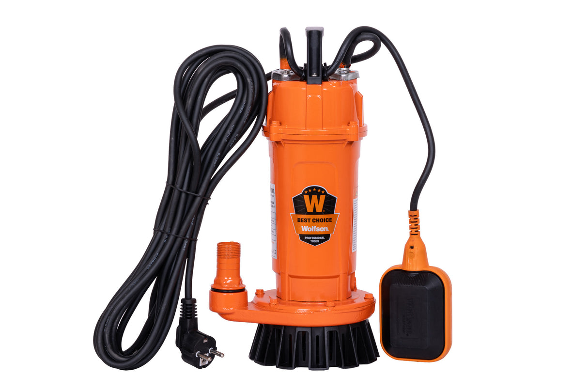 Pompa submersibila apa curata cu plutitor Wolfson QDX-16-F, 370W, 3000 l/h, 3, atomico.ro