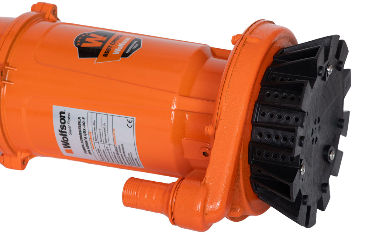 Pompa submersibila apa curata cu plutitor Wolfson QDX-20-F, 550W, 3000 l/h, 4, atomico.ro