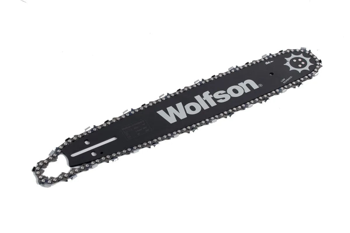 Set Lama si lant Wolfson pentru motofierastrau, 3/25, 38cm, 15, 32