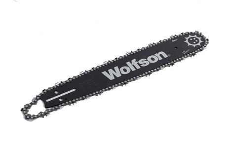 Accesorii Drujbe, Set Lama si lant Wolfson pentru motofierastrau, 3/25, 38cm, 15, 32 dinti taietori, 64 zale, canal 1.5mm, 1, atomico.ro