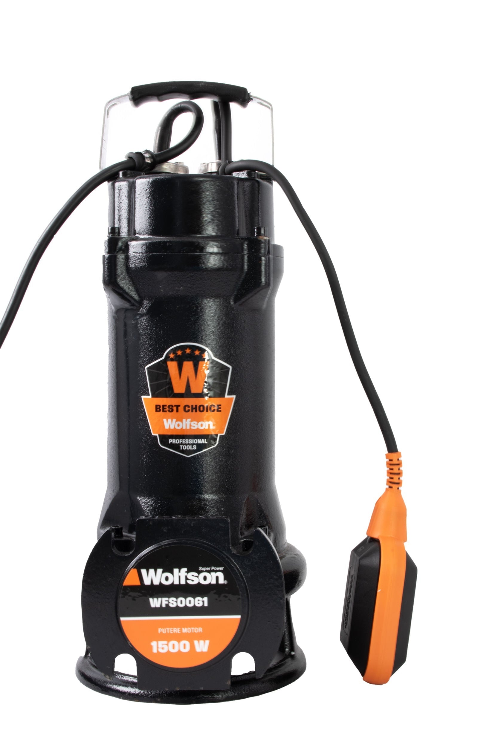 Pompa submersibila profesionala cu tocator Wolfson pentru apa