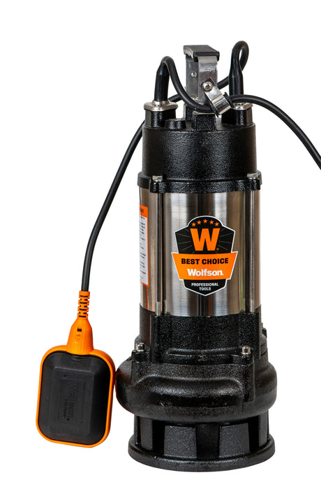 Pompe Submersibile Apa Murdara, Pompa submersibila apa murdara Wolfson DW-7500-F, 1500W, debit maxim 10000 l/h, 2, atomico.ro
