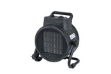 Aeroterma electrica industriala WOLFSON T3C, 3000W, 2 trepte de putere, termostat reglabil, debit aer 365 m³/h