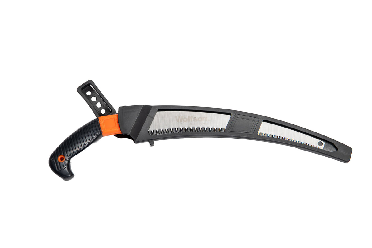 Fierastrau pentru crengi  Wolfson cu teaca 300mm, 2, atomico.ro