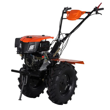 Motosape si motocultoare, Motocultor pe benzina  Wolfson Imperio 10CP cu far si roti de transport 650x12, latime de lucru 70-140cm, 2, atomico.ro