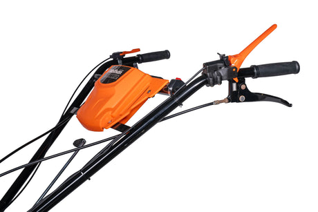 Motosape pe benzina, Motocultor pe benzina Wolfson Imperio  15CP  cu far si roti de transport 6.50x12, latime de lucru 70–140 cm, atomico.ro