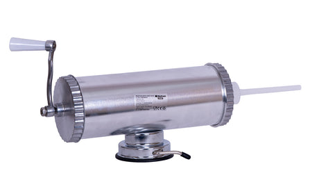 Electrocasnice mici, Masina manuala de umplut carnati Wolfson Home K2005A, 3 kg, corp aluminiu, cu ventuza, 5 palnii, montaj orizontal, 2, atomico.ro
