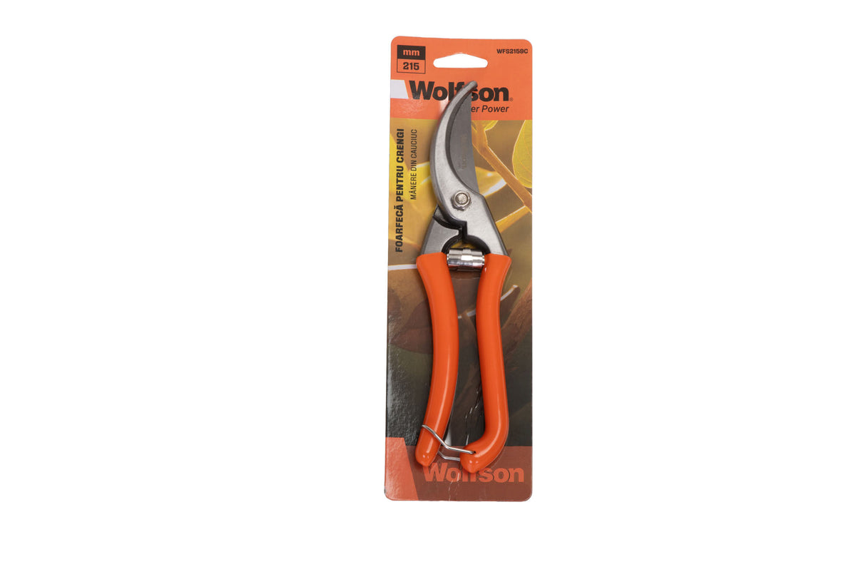 Foarfeca pentru crengi Wolfson 8.5 cu manere din cauciuc, 3, atomico.ro