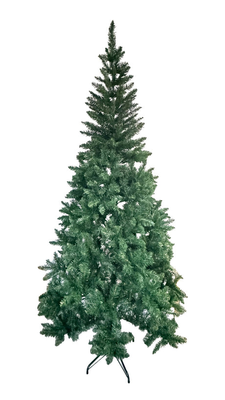 Brazi și ornamente de Crăciun, WOLFSON - BRAD ARTIFICIAL DE CRACIUN, CARPATIA, ASPECT NATURAL, VERDE, 225CM, SUPORT METALIC, atomico.ro