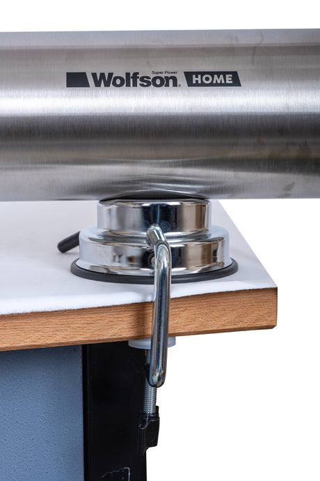 Electrocasnice mici, Masina manuala de umplut carnati Wolfson Home K2005S, 3 kg, corp inox, cu ventuza, 5 palnii, montaj orizontal, 6, atomico.ro