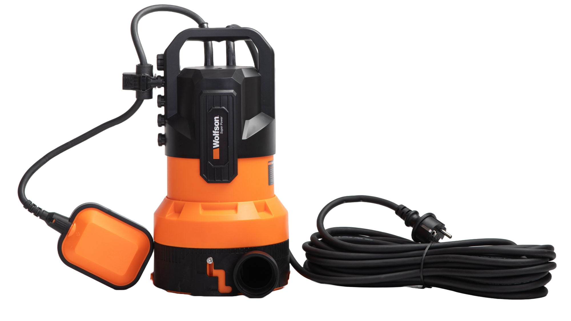 Pompa de apa murdara Wolfson din plastic, 3 IN 1 - 850W, 20000 l/h