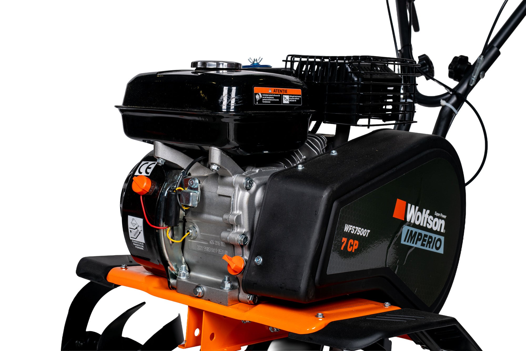 Motosapa pe benzina Wolfson BK -55, 7CP, latime de lucru 30-55