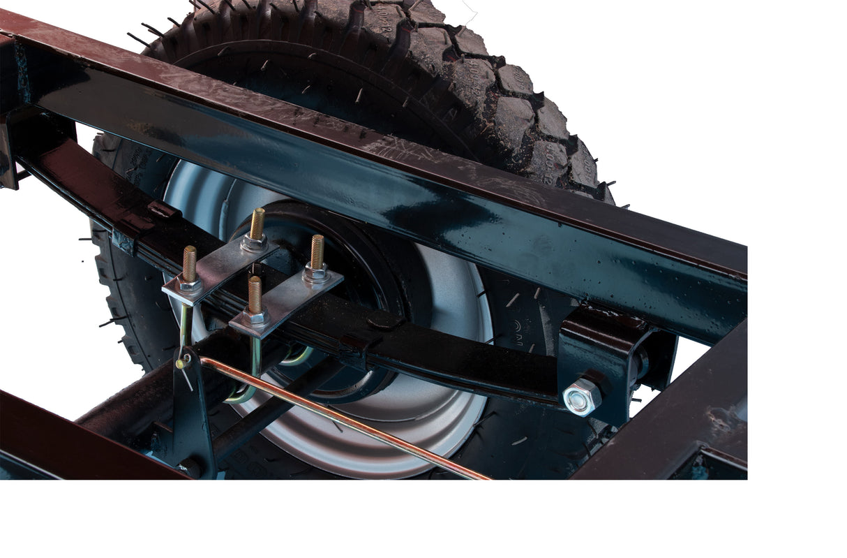 Remorca motocultor Wolfson, capacitate 500Kg, cuva basculabila 125x80x30 cm, 5, atomico.ro