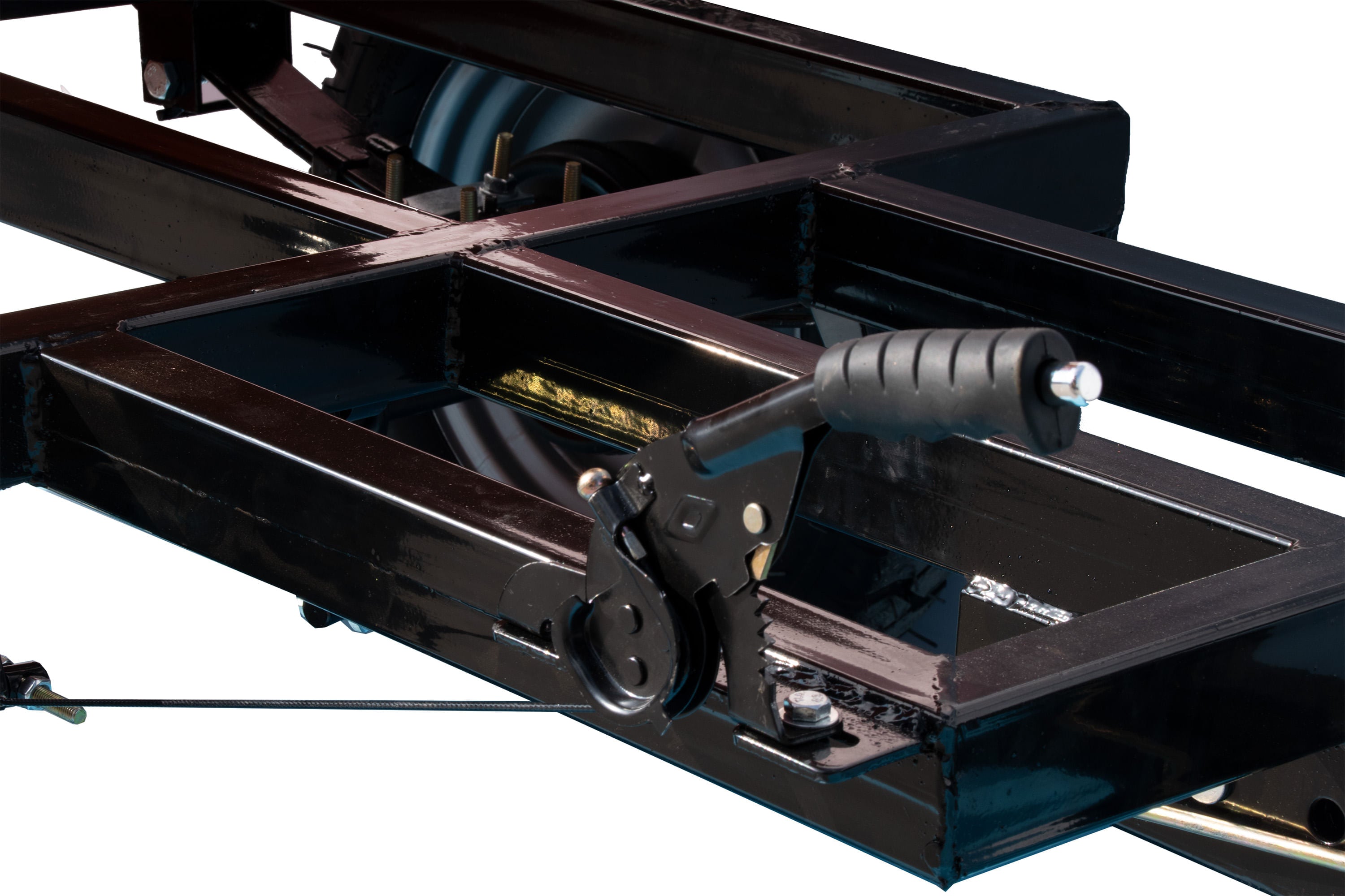 Remorca motocultor Wolfson, capacitate 500Kg, cuva basculabila