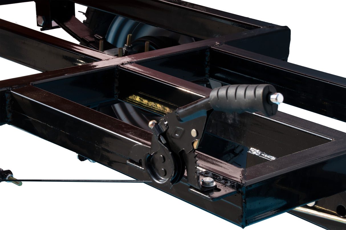 Remorca motocultor Wolfson, capacitate 500Kg, cuva basculabila 125x80x30 cm, 7, atomico.ro