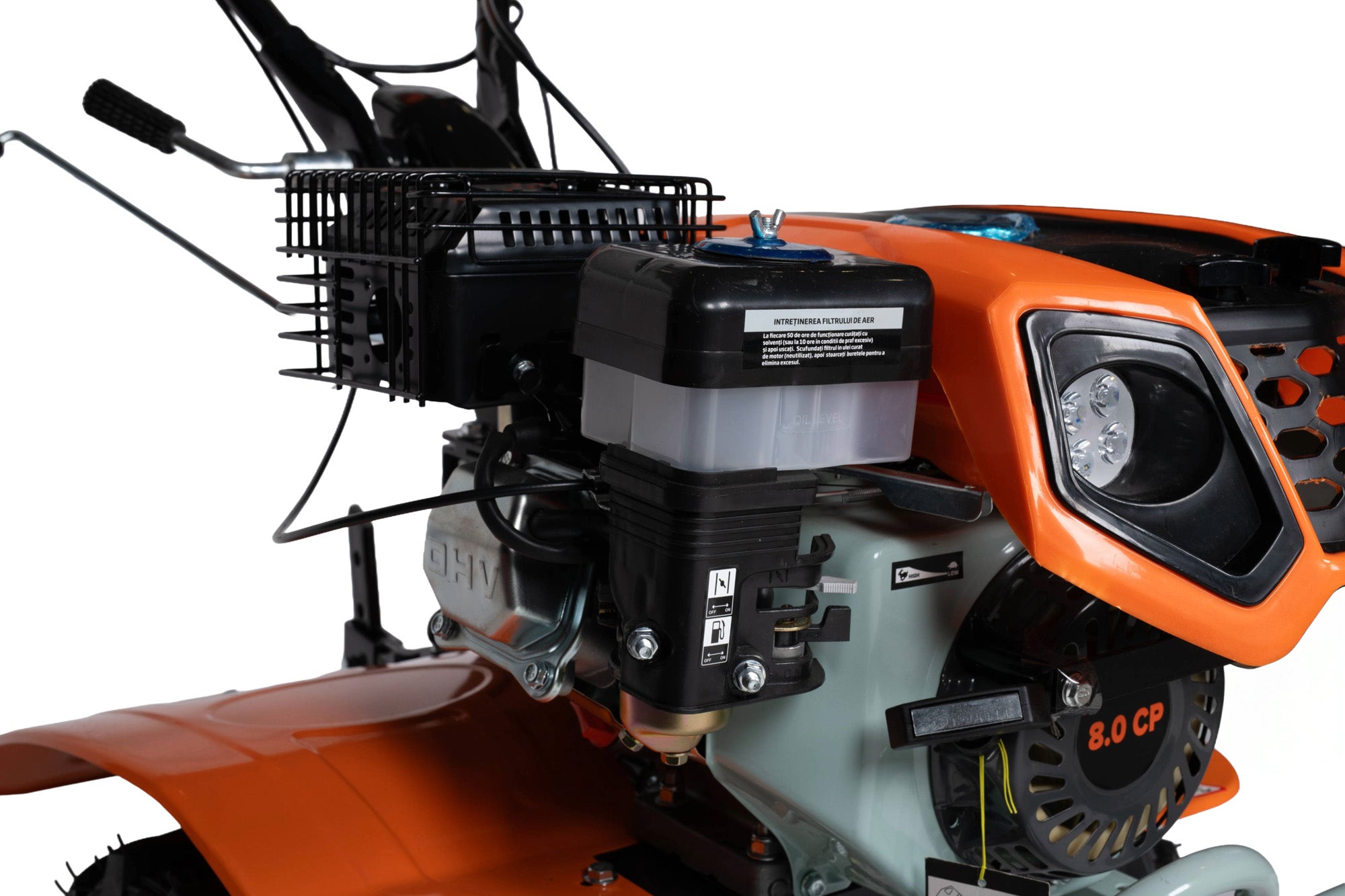 Motocultor Wolfson Imperio 8001, 8 CP, cu far si accesorii plug
