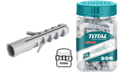 Accesorii scule electrice TOTAL, Set de dibluri TOTAL - 200buc - 6x30mm, atomico.ro