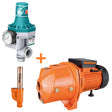 WOLFSON - POMPA DE SUPRAFATA CENTRIFUGALA - APA CURATA - JET-100E - CU EJECTOR+PRESOSTAT 10BAR