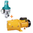 GP - POMP DE SUPRAFA CENTRIFUGAL - AP CURAT - JET-100L+PRESOSTAT 10BAR
