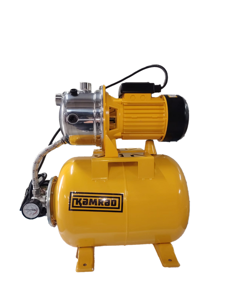 Unelte sezoniere, Hidrofor KAMRAD 800W cu Vas 24L si Cap Inox – Debit 3200 l/h, atomico.ro