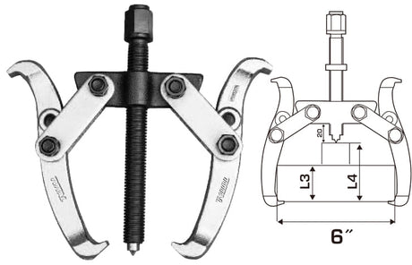 Prese si extractoare, Extractor TOTAL Industrial- rulmenti cu 2 brate - 6, 6, atomico.ro