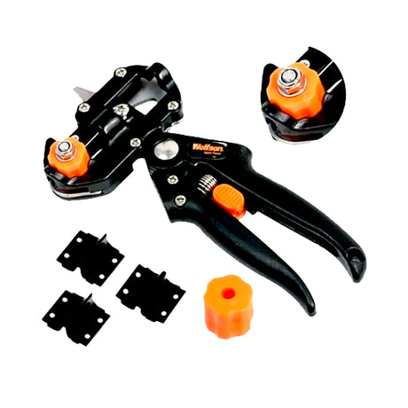 Foarfeci pentru gradina, Foarfeca pentru altoit Wolfson cu 4 accesorii incluse, 1, atomico.ro