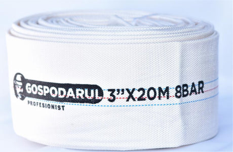 Furtun Gradina, Furtun pompieri - pvc panzat - 3" -  75mm - 8 bar - tip b - 20m, 3, atomico.ro