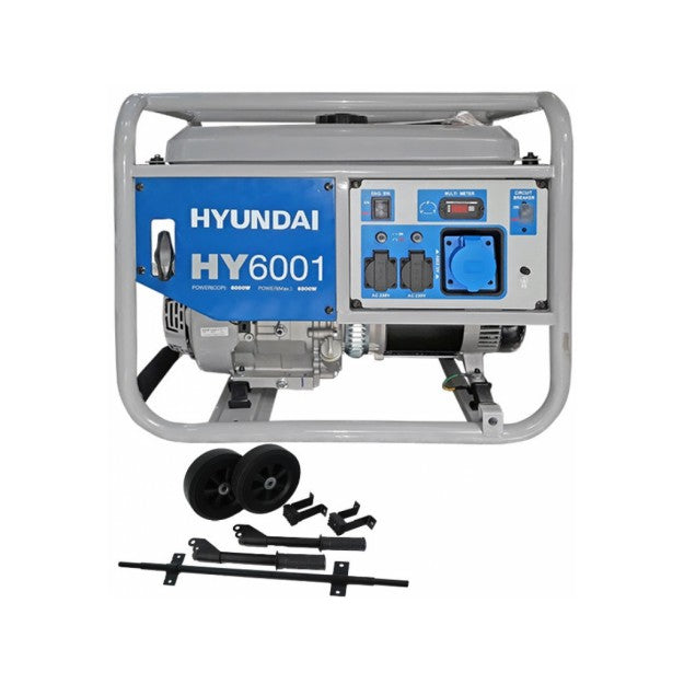 Generator de curent pe benzina  HYUNDAI, 6 Kw HY6001, 2, atomico.ro