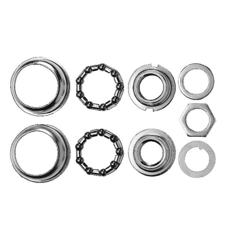 Piese de schimb, Set cuvete pedalier BMX & Freestyle, dimensiune cuvete 41.5 mm, con stanga 7/8" UN24T-LH, con dreapta standar, atomico.ro