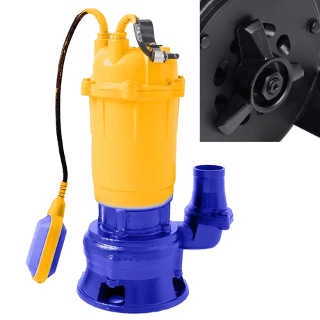 Pompe apa murdara cu tocator, PromoPompa submersibila de apa murdara cu tocator Kamrad WQCD-2900D, 1300W, 25000 l/h, adancime 8m, 1, atomico.ro