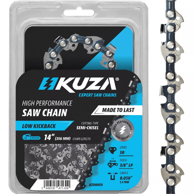 Lant pentru drujba Kuza, lungime 14", pas 3/8" LP, grosime 050"-1.3 mm, 50 Zale, 1 lant/pachet, 1, atomico.ro