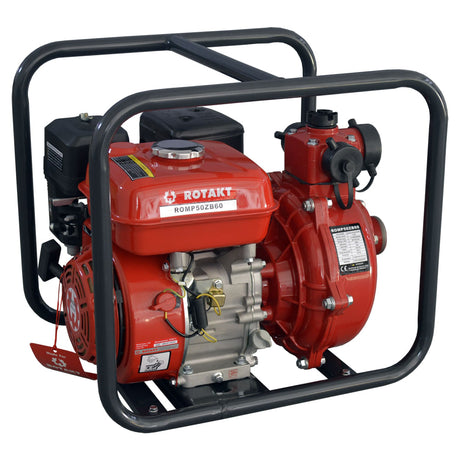Motopompe, Motopompa de presiune Rotakt ROMP50ZB60 - 2", 7 CP, 31000 l/h, 2, atomico.ro