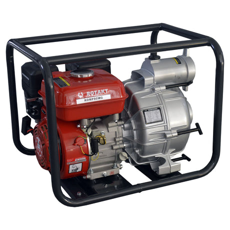 Motopompe, Motopompa apa murdara Rotakt ROMP80WG - 3", 7 CP, 58000 l/h, 2, atomico.ro