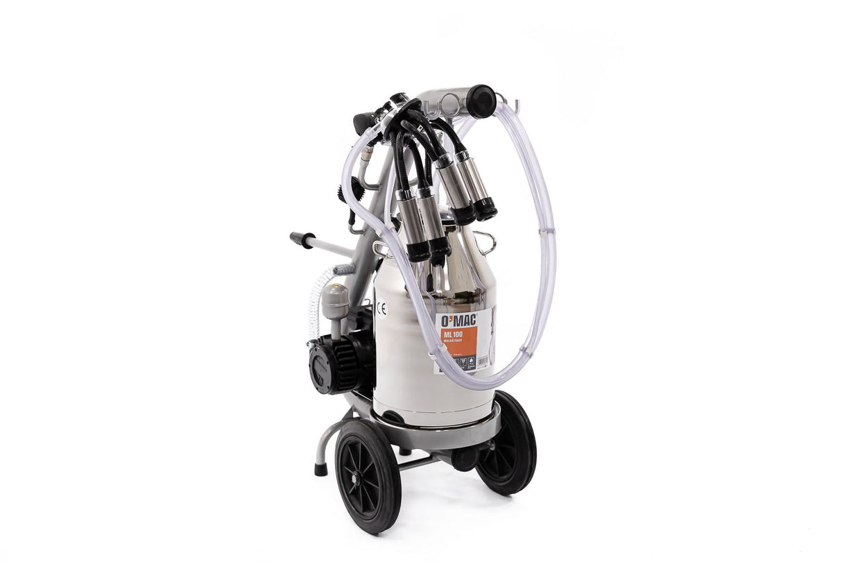Aparat de muls O'Mac  400 W, 1 brat, 40-60 pulsatii/min, 40 l capacitate rezervor, pompa vid, supapa reglare presiune, 2, atomico.ro