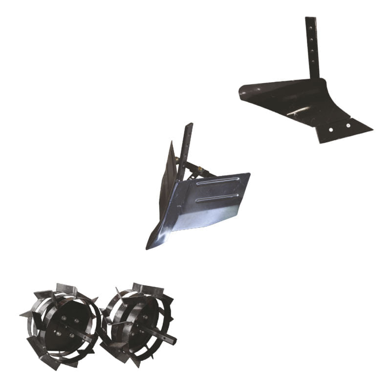 Pachet de accesorii motocultor, plug de arat, plug de bilonat, roti metalice 4.00-8, 1, atomico.ro