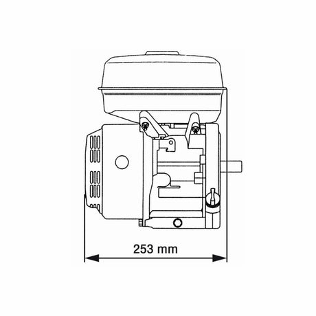 Motoare termice benzina, Motor uz general Gospodarul Profesionist GP-170F - benzina - 7 CP, 4, atomico.ro