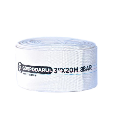 Furtun Gradina, Furtun pompieri - pvc panzat - 3" -  75mm - 8 bar - tip b - 20m, 4, atomico.ro