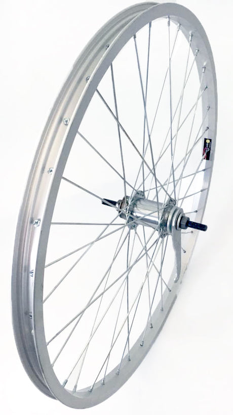 Piese de schimb, Roata bicicleta spate 24x1.5–1.75, aluminiu simplu, China, 36H, 14G, 2, atomico.ro