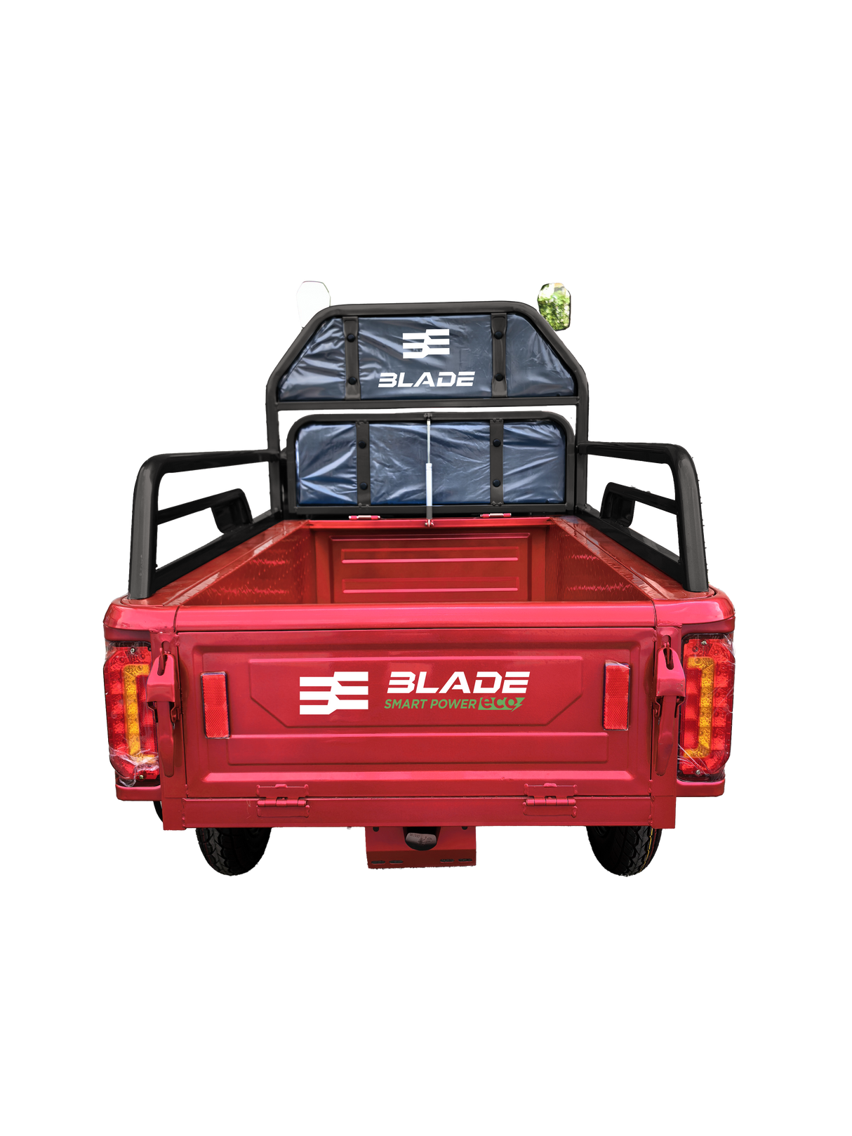 Triciclu Cargo electric BLADE Active R6 1300W, 25 km/h, autonomie pana la 50 km, baterie plumb-acid 72 V/20 Ah, capacitate maxima 500 kg, fara permis, culoare rosu, 3, atomico.ro