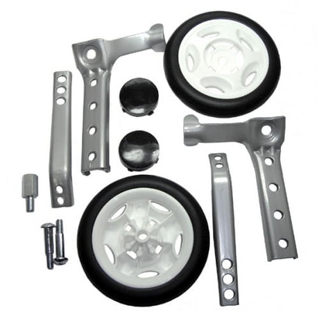Accesorii pentru biciclete, Roti ajutatoare - reglabile - biciclete cu schimbator marime biciclete 16 - 24 material roti plastic + cauciuc, 4, atomico.ro