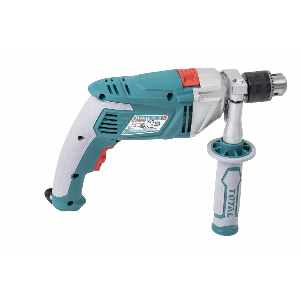 Masina de gaurit cu percutie TOTAL Industrial 2700rpm - 1010W, 2, atomico.ro