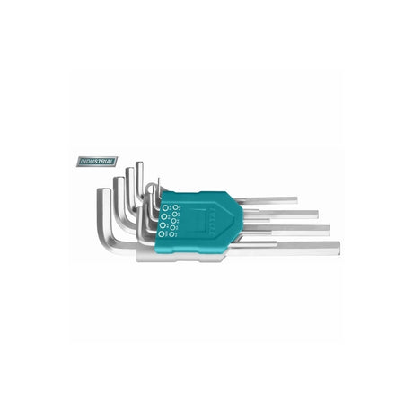 Chei auto - mecanica, Set 9 chei imbus hexagonale TOTAL Industrial -cap bila-1.5-10mm-brat lung, 2, atomico.ro