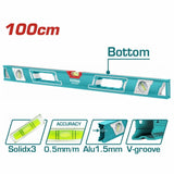 TOTAL - NIVELA CU BULA - 100CM - PRECIZIE 0.5MM INDUSTRIAL