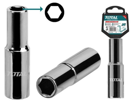 Scule si unelte de mana, Cheie tubulara lunga TOTAL 1/2, 11mm Industrial, atomico.ro