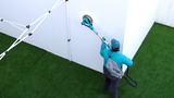 Masina de slefuit pereti si tavane TOTAL Industrial 1050W, maner extensibil, viteza variabila