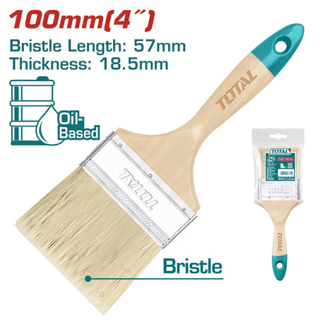 Scule zugravit, Pensula de vopsea Total - 100 mm, 2, atomico.ro