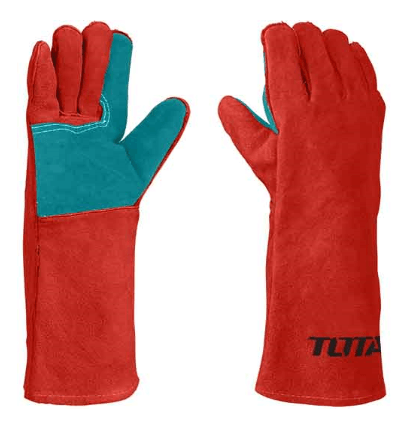 Echipamente de protectie TOTAL - munca si constructii, Manusi de protectie sudura Total - piele - marime 16, 3, atomico.ro